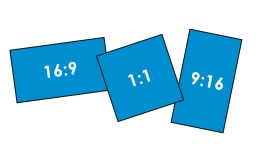 動画サイズの選択