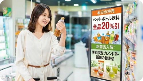 食品販売店での活用事例